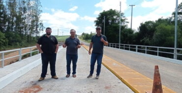 Liberado tráfego na duplicação da ponte da VRS-854 em Mormaço