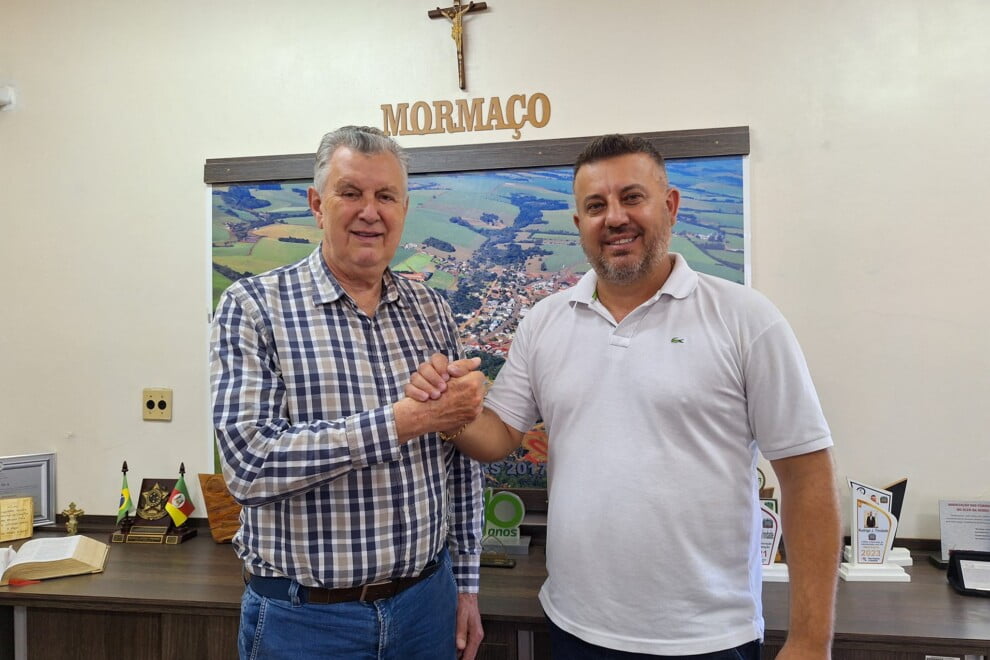 Município de Mormaço recebe visita do Senador Luiz Carlos Heinze